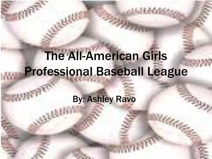 the all american girls professional baseball league n.