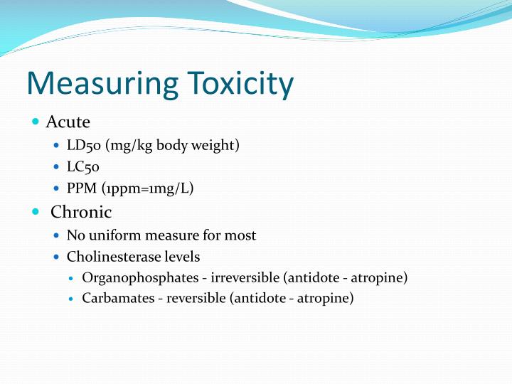 PPT Pesticide Toxicology PowerPoint Presentation ID4604011