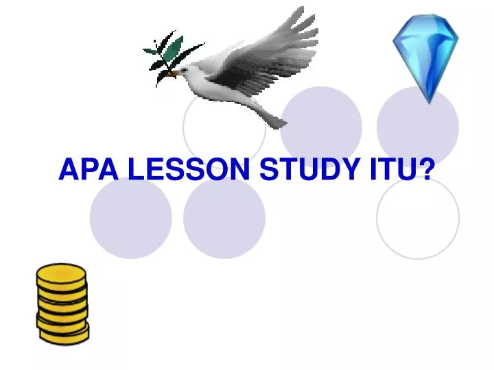 Ppt Apa Lesson Study Itu Powerpoint Presentation Free Download Id