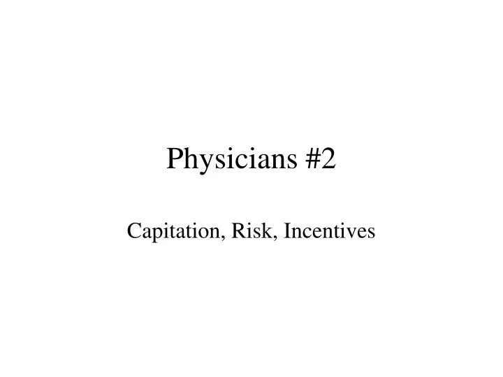 physicians 2 n.