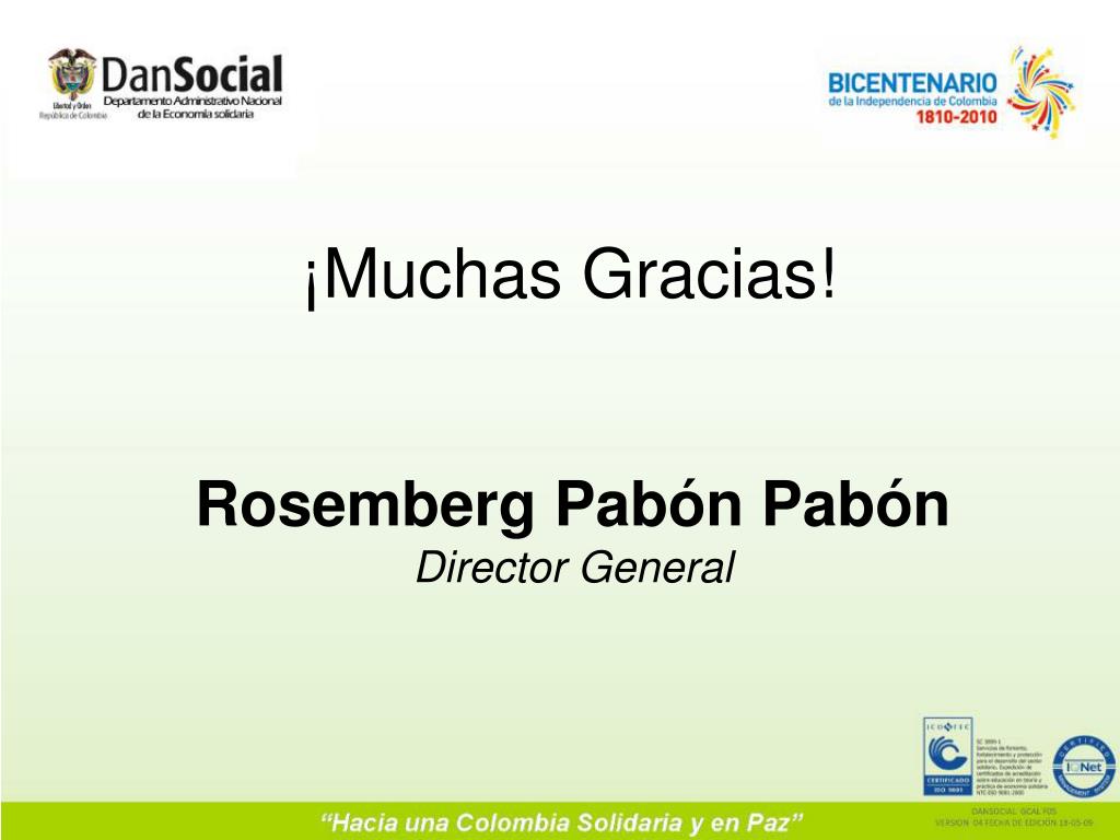 PPT - EVOLUCIÓN Y PERSPECTIVAS DEL SECTOR SOLIDARIO EN COLOMBIA ...