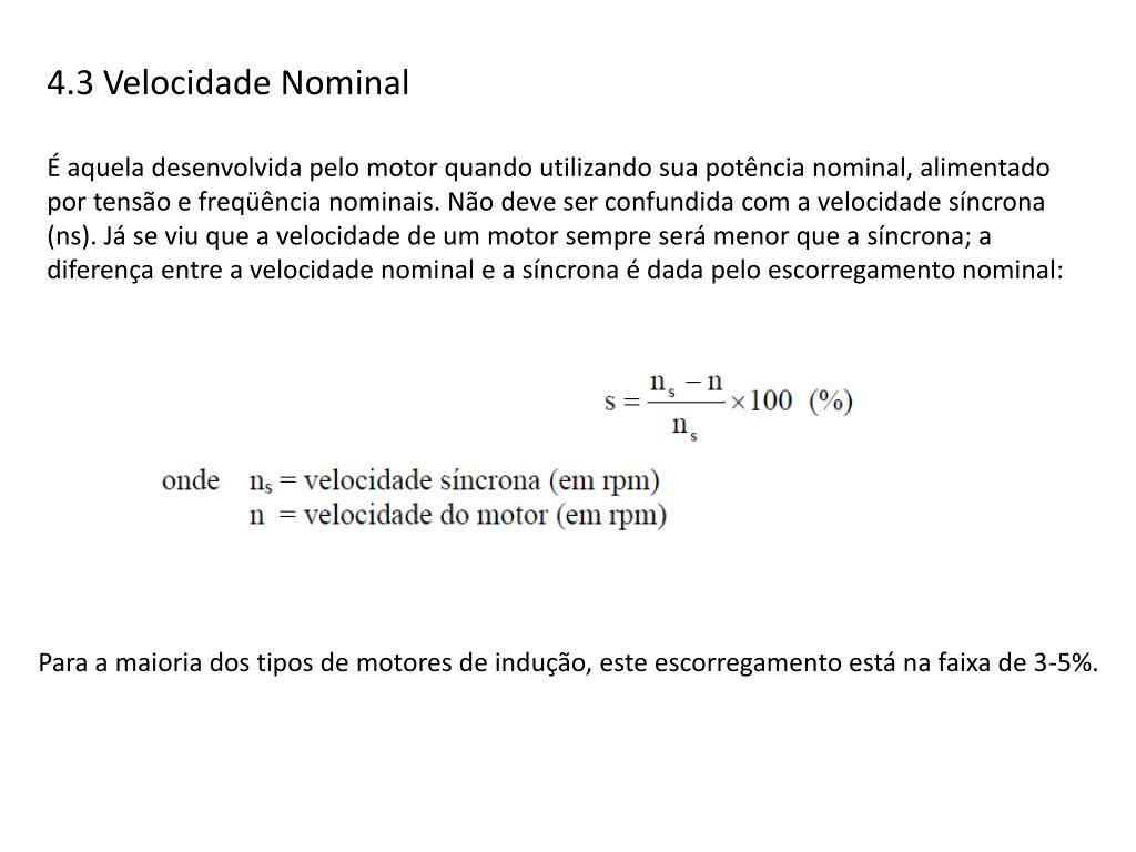 PPT - MOTORES DE INDUÇÃO 1- INTRODUÇÃO ÀS MÁQUINAS ELÉTRICAS PowerPoint  Presentation - ID:4607702