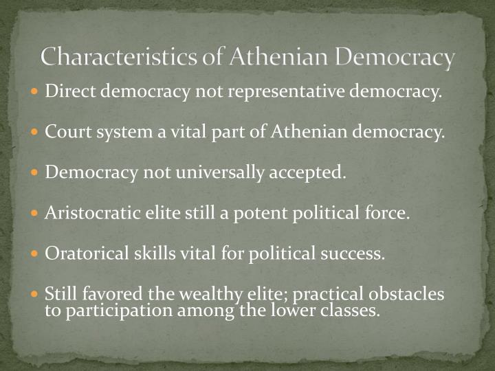 What Were The Characteristics Of Athenian Democracy – BZZDA