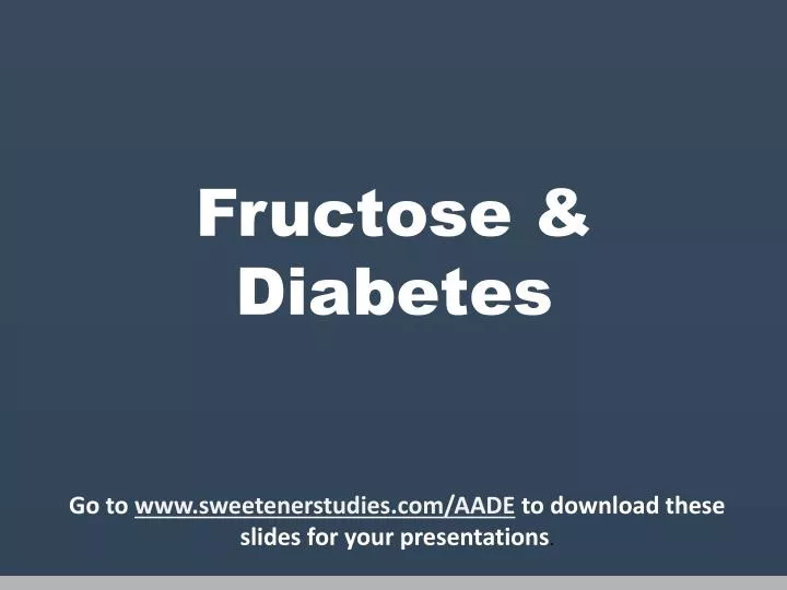 diabetes powerpoint
