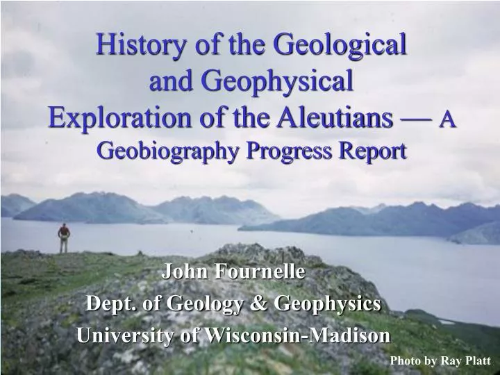 PPT John Fournelle Dept. of Geology & Geophysics University of