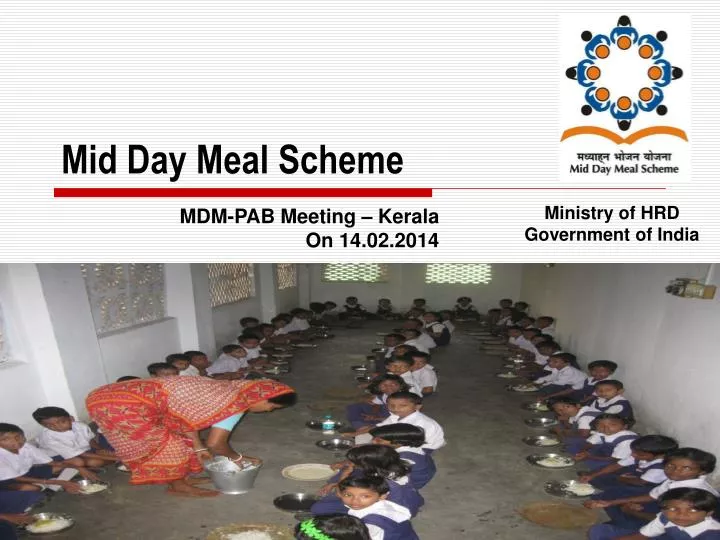 PPT Mid Day Meal Scheme PowerPoint Presentation, free download ID