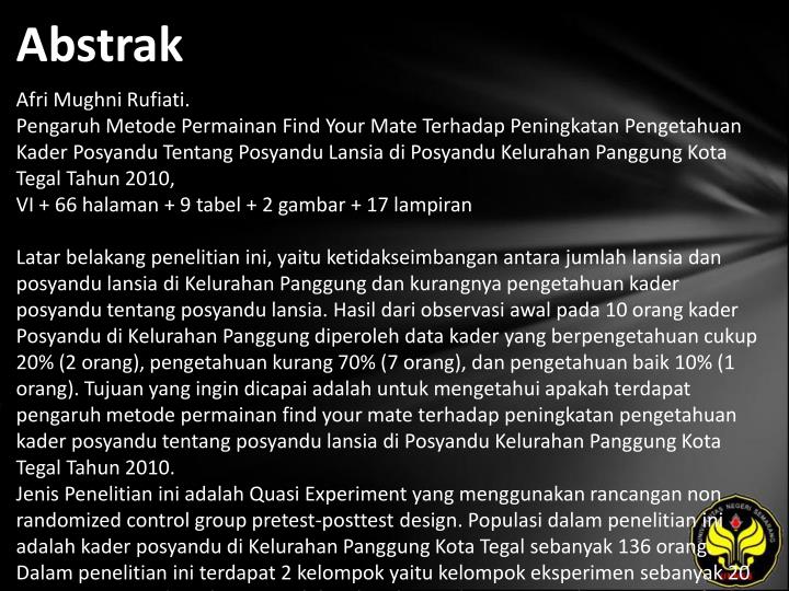 pengaruh permainan lotto terhadap peningkatan kemampuan pengaruh permainan lotto terhadap peningkatan kemampuan