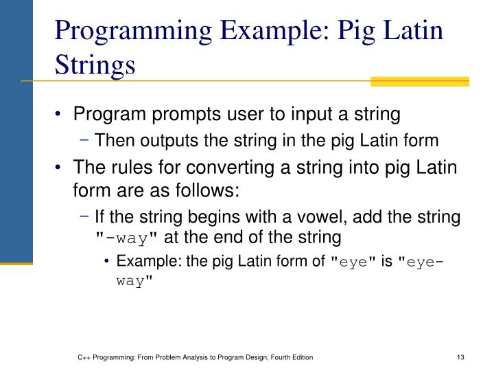 PPT - C++ Programming: From Problem Analysis to Program Design, Fourth ...