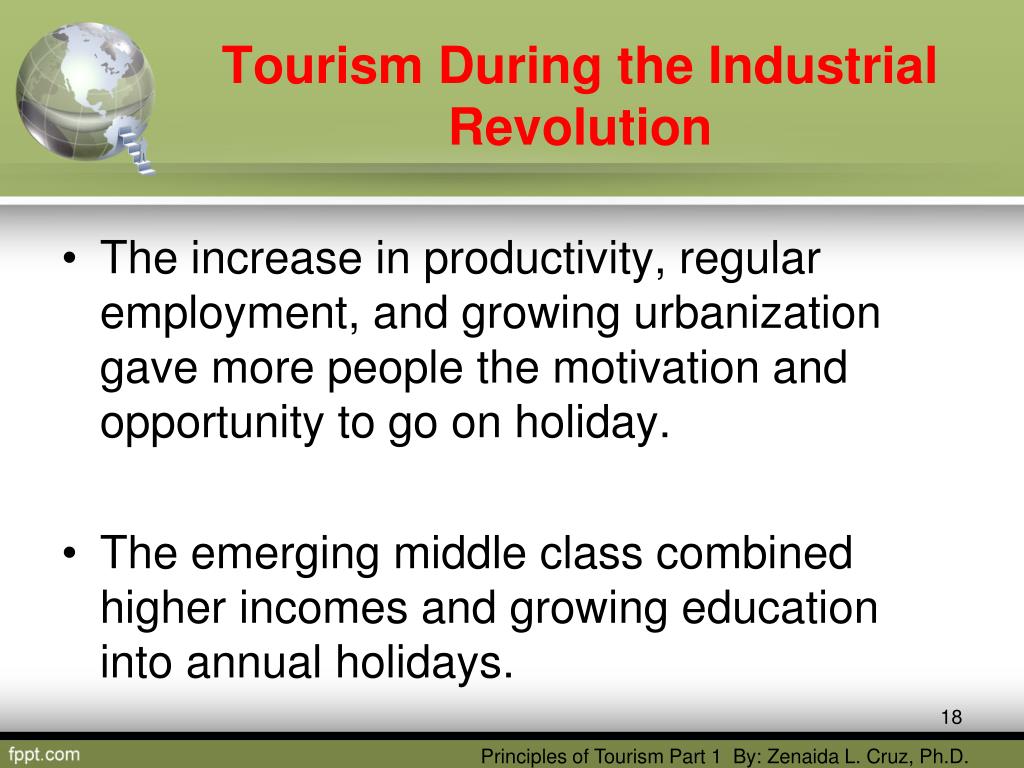 revolution of tourism