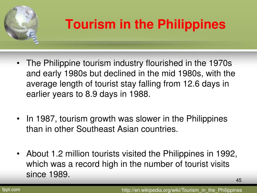 history of tourism in the philippines ppt