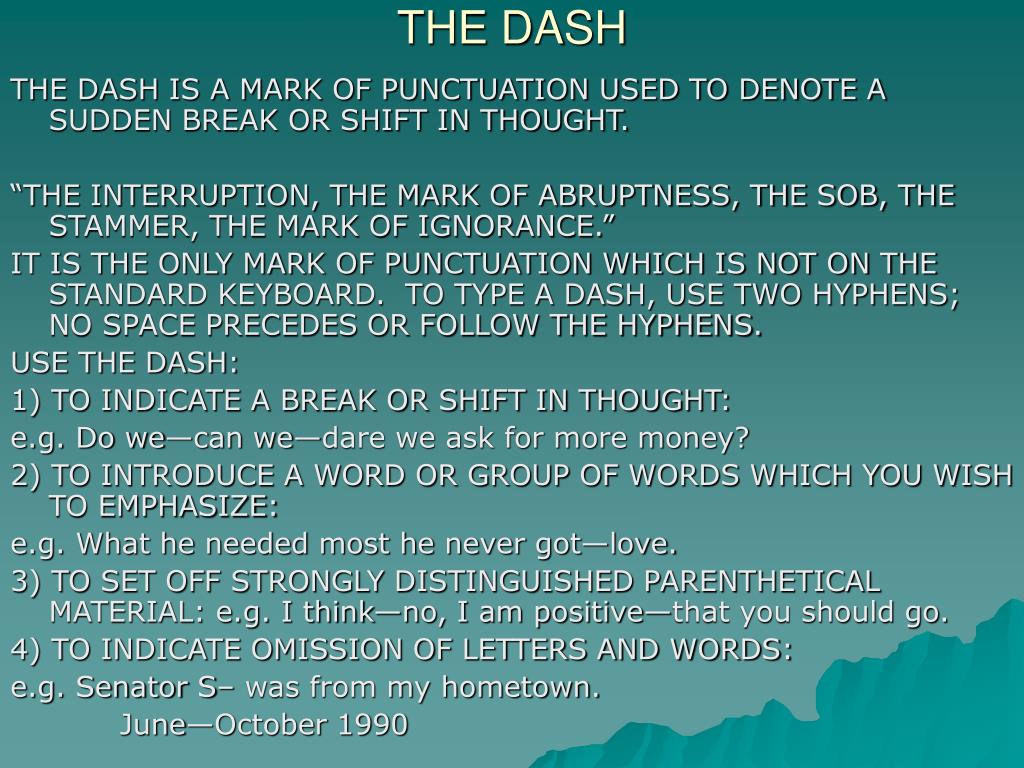 PPT - PUNCTUATION PowerPoint Presentation, free download - ID:4619279