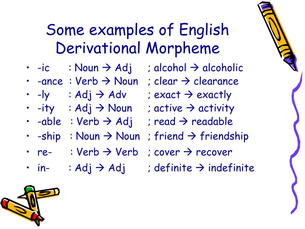 What Is A Free Morpheme Example - slideshare