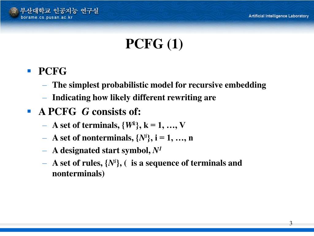 probabilistic context-free grammars