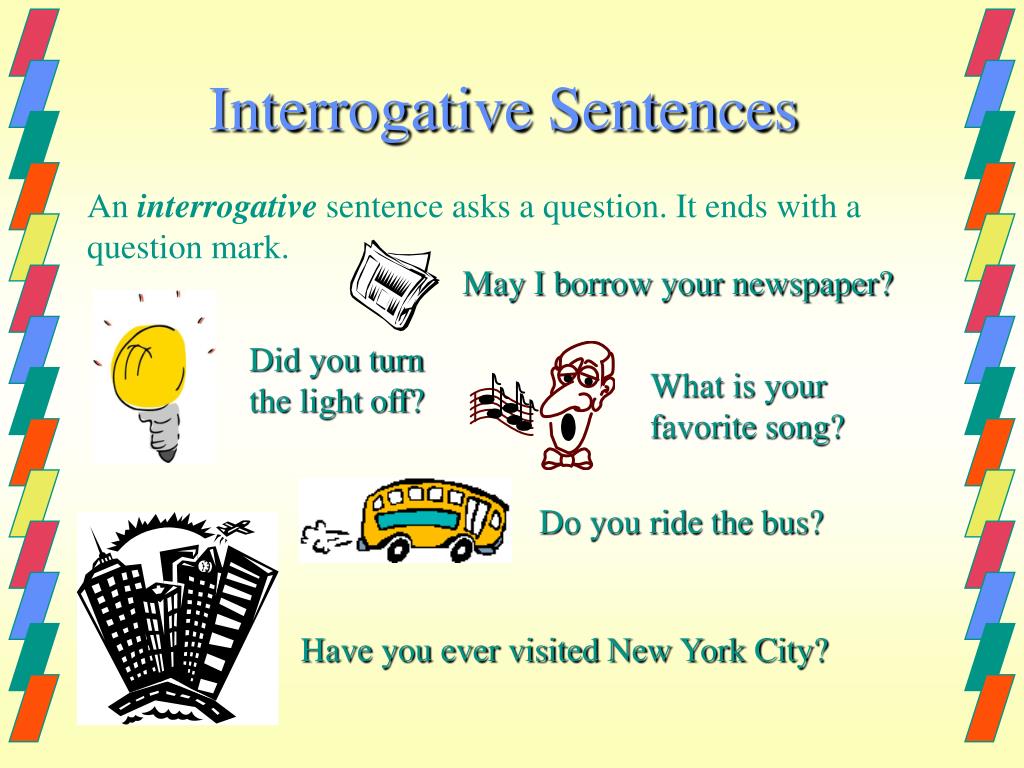 Interrogative questions