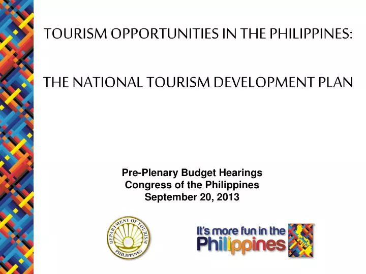 tourism programs in the philippines