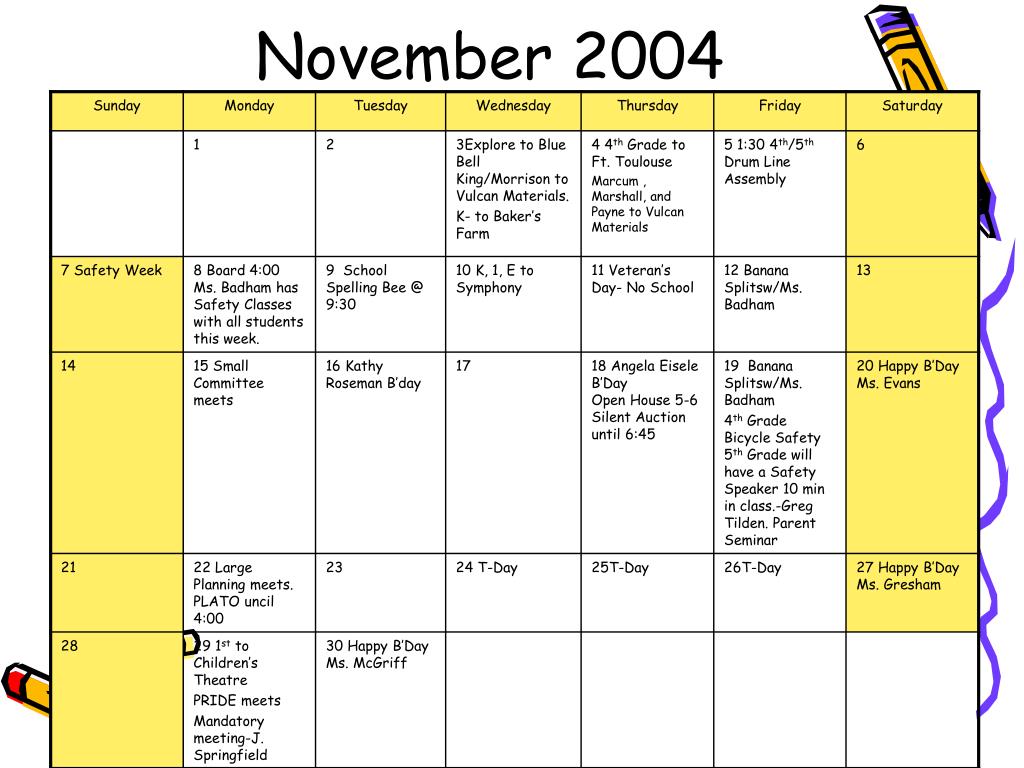 PPT 2004 2005 School Year Calendar PowerPoint Presentation Free PPT 2004 2005 School Year Calendar PowerPoint Presentation Free