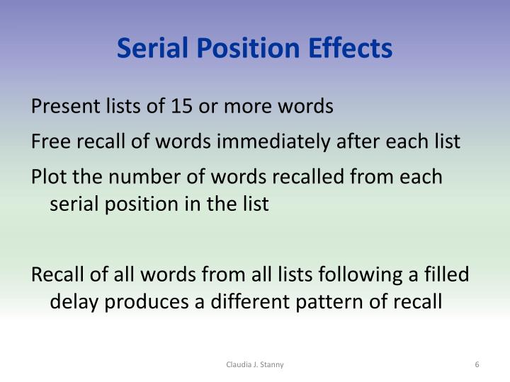 PPT - Working Memory PowerPoint Presentation - ID:4628079