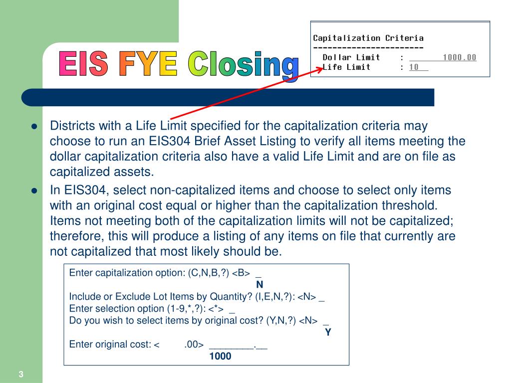 PPT EIS FYE Closing PowerPoint Presentation, free download ID4629412