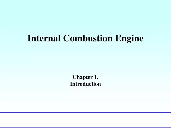 internal combustion engine n.