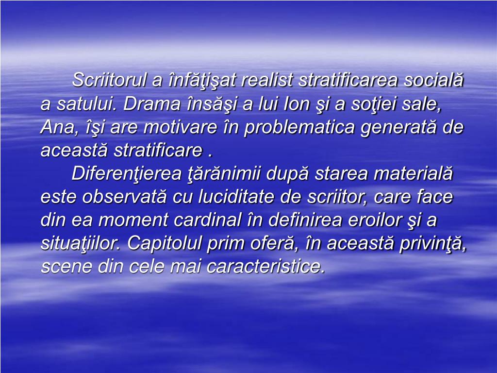 PPT - Ion de L Rebreanu roman realist PowerPoint Presentation, free  download - ID:4630481