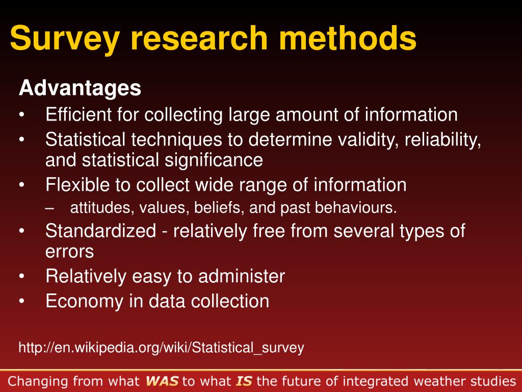 case study and survey research methods