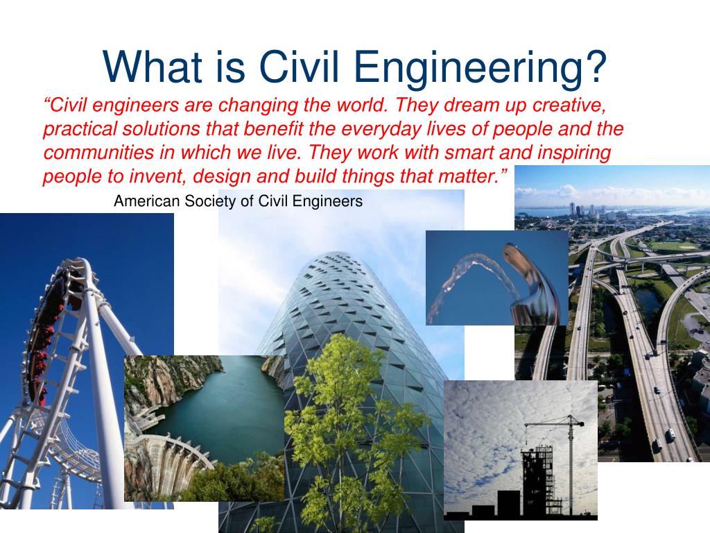 powerpoint presentation on civil engineering topics