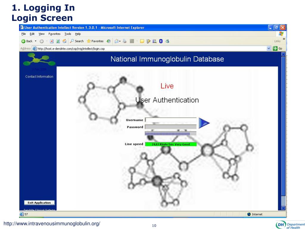 Ivig Database PPT - Immunoglobulin Demand Management Trust Database Training MAY 2008 ...