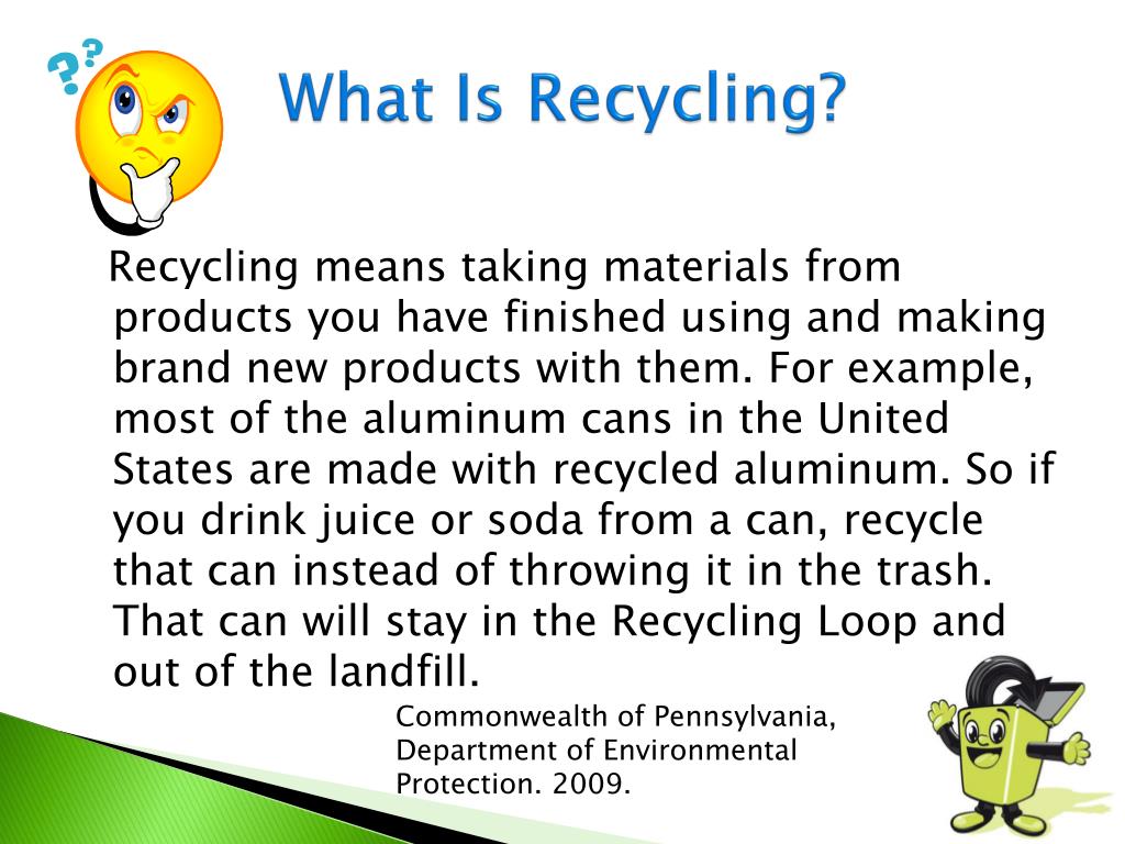 PPT - Recycling is Fun! PowerPoint Presentation, free download - ID:4635037