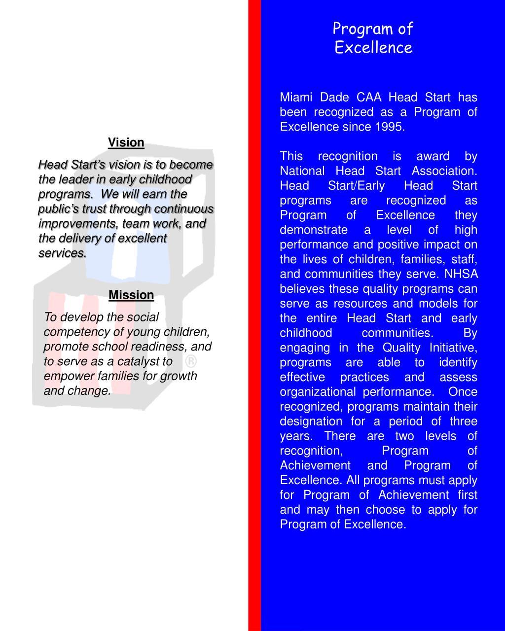 PPT Miami Dade County Community Action Agency Head Start/Early Head Start Annual Report PY