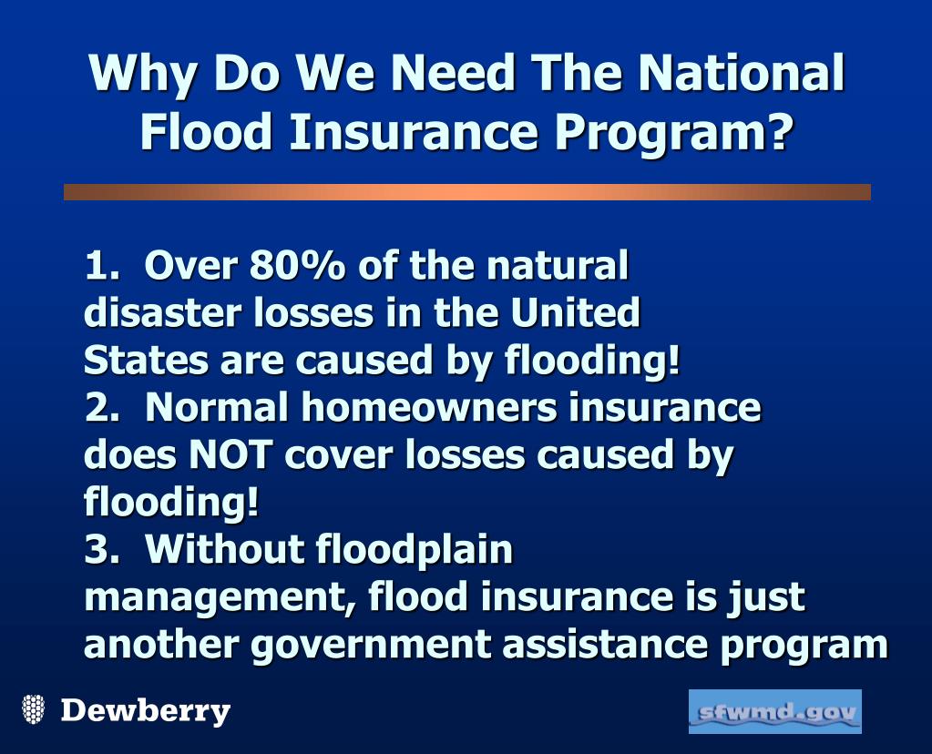 Ppt National Flood Insurance Program Nfip And Map Modernization