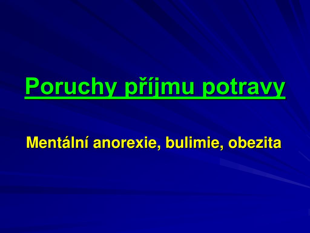 datovania po poruche príjmu potravy