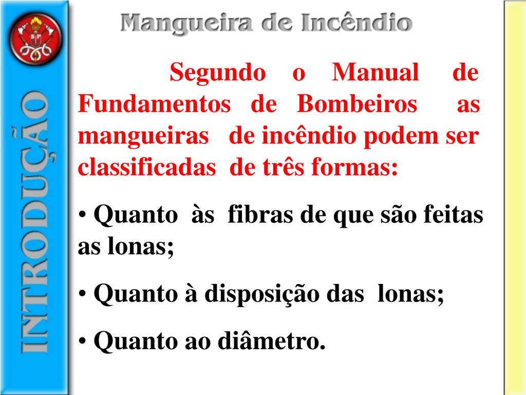 Monografia - Mangueira de grande diâmetro - Proposta para o seu emprego no  Corpo de Bombeiros by Eu Sou Bombeiro - Issuu