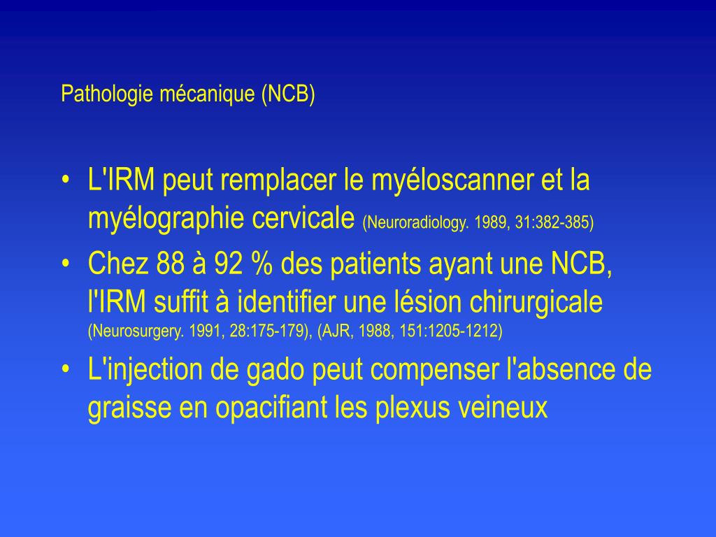 PPT - IRM du rachis PowerPoint Presentation, free download - ID ...