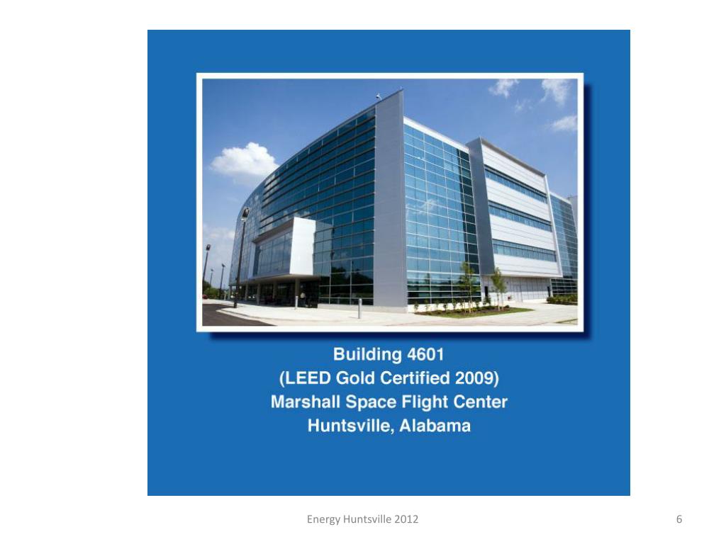 PPT - Sustainable Building Plan At NASA Marshall Space Flight Center ...