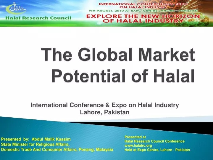 Ppt The Global Market Potential Of Halal Powerpoint Presentation Free Download Id 4642321
