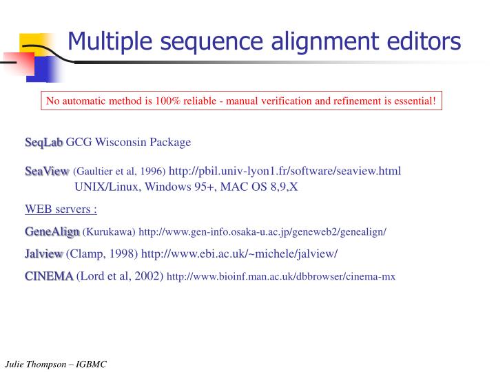 PPT - Multiple Sequence Alignment PowerPoint Presentation - ID:4642595