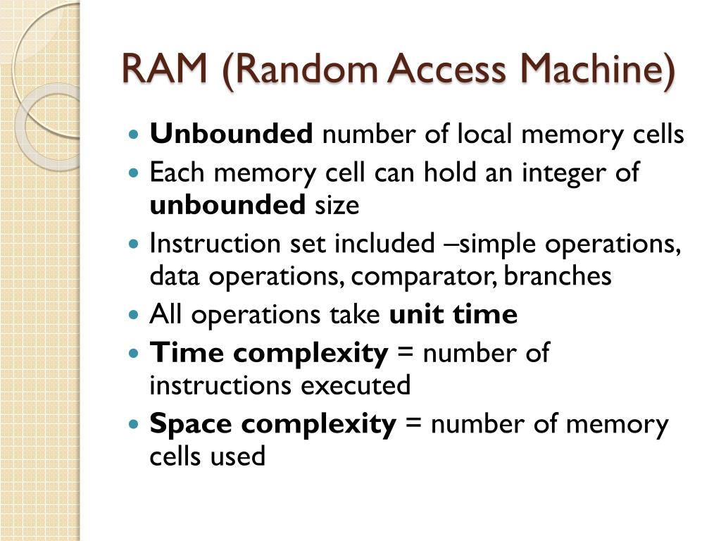 PPT - PRAM (Parallel Random Access Machine) PowerPoint Presentation ...