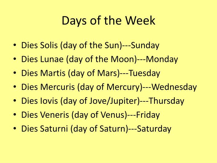 PPT Roman Calendar PowerPoint Presentation ID4642659