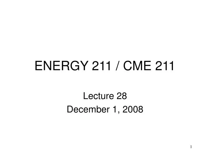 energy 211 cme 211 n.