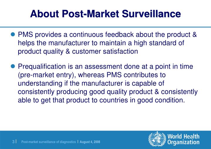 PPT PostMarket Surveillance of Diagnostics PowerPoint Presentation