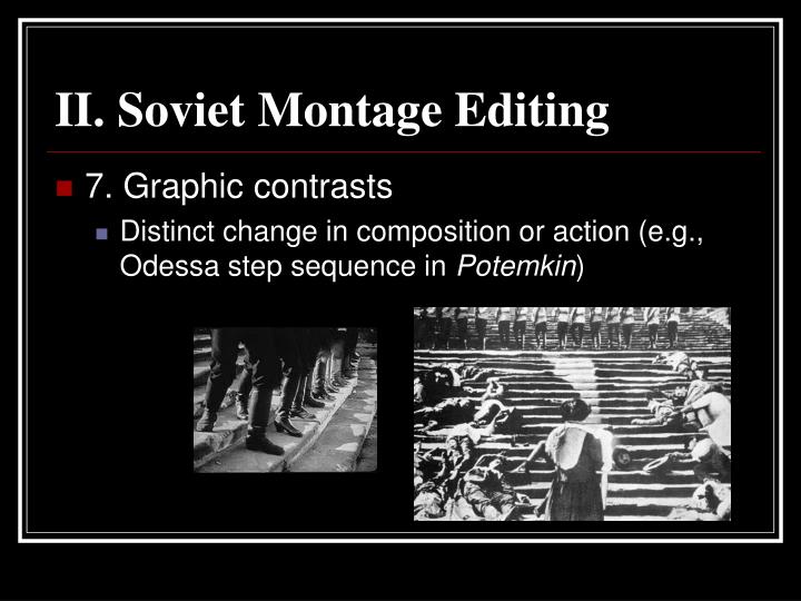 PPT - The Origins of Editing Styles and Techniques PowerPoint