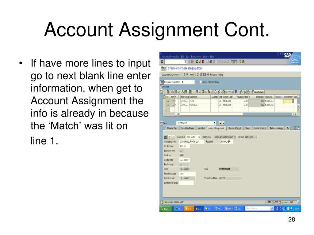 lapsable assignment account