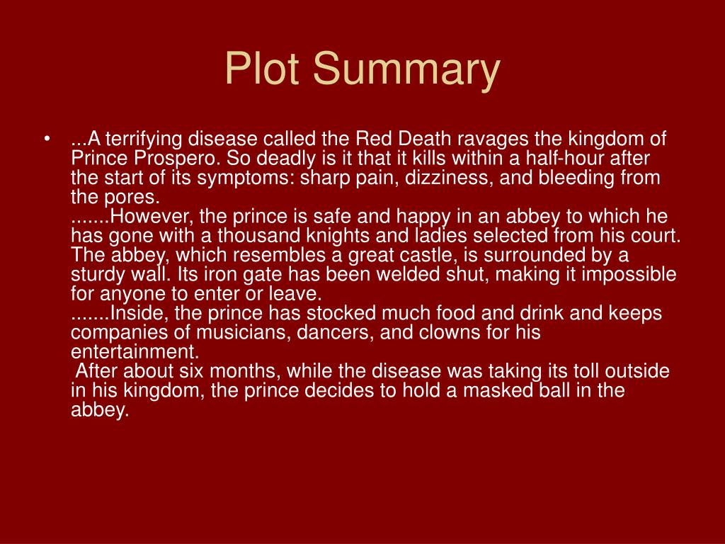 Masque of the red death symbolism essay picture