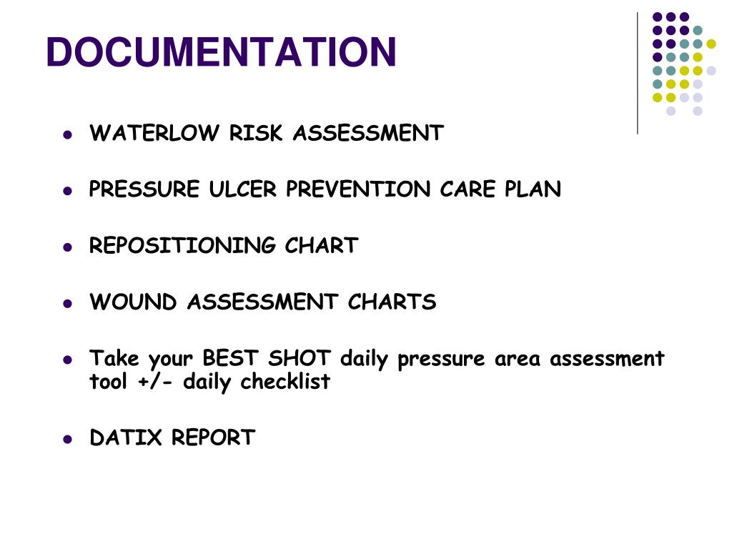 PPT PREVENTION OF HOSPITAL ACQUIRED PRESSURE ULCERS Mandatory session