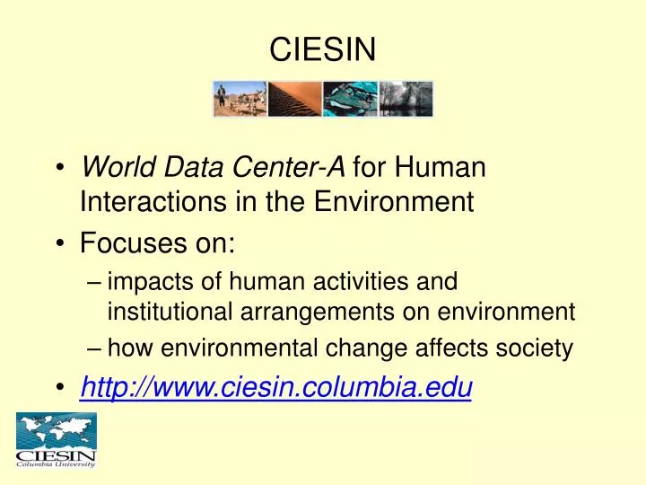 Impacts of human activities on environment ppt