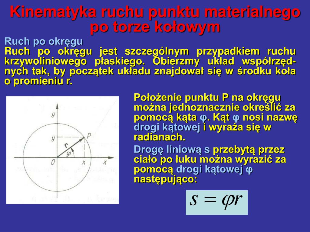 Co To Ruch Jednostajny Prostoliniowy PPT - WYKŁAD 2 I. WYBRANE ZAGADNIENIA Z KINEMATYKI Ruch jednowymiarowy