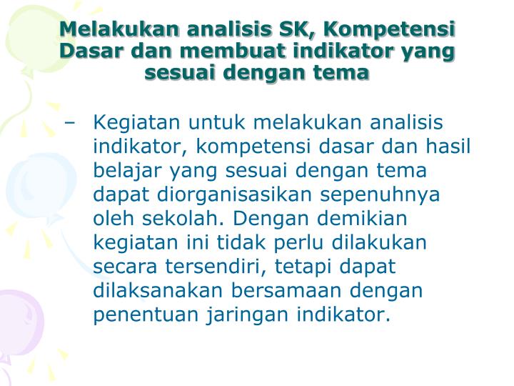 PPT - PEMBELAJARAN TEMATIK PowerPoint Presentation - ID 
