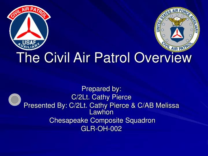 PPT The Civil Air Patrol Overview PowerPoint Presentation, free