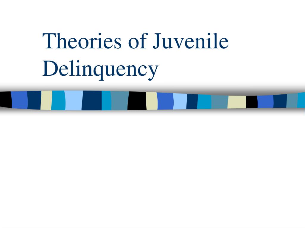 hypothesis juvenile delinquency