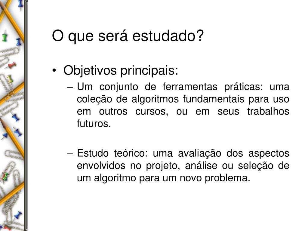 Complexidade de algoritmos e Classificação (Ordenação) de dados - ppt  carregar